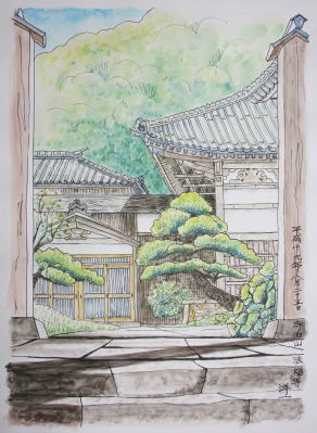 池口洋一氏による法福寺画