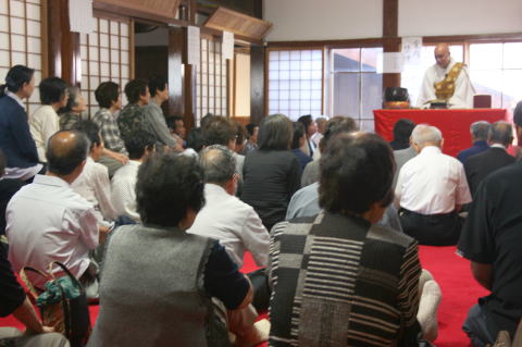 角田山法話