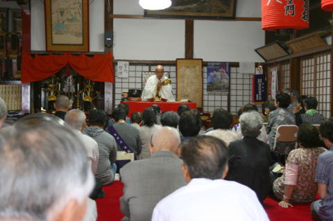 角田山法話